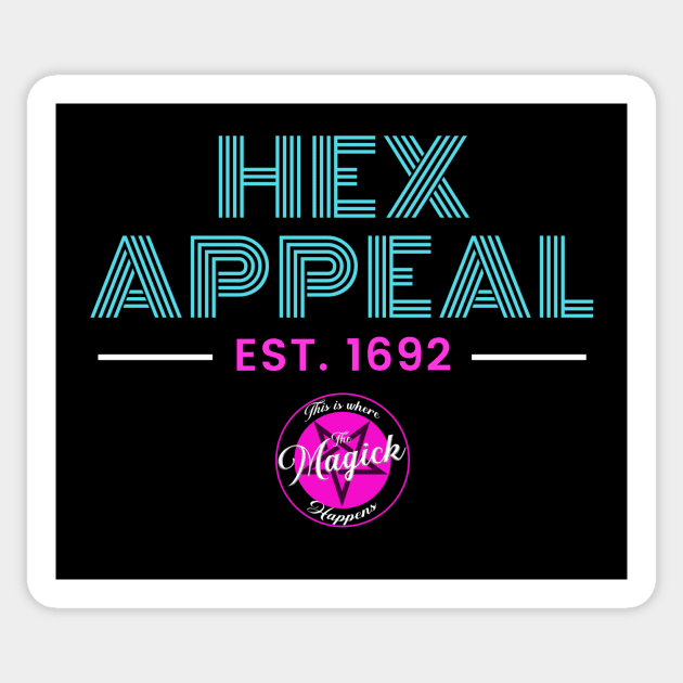 Hex Appeal Sticker by MagickHappens